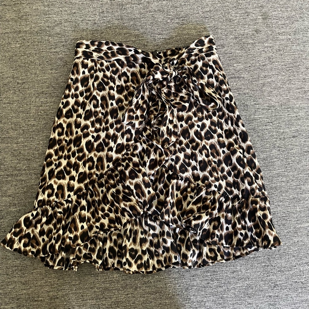 Cheetah Print Skirt